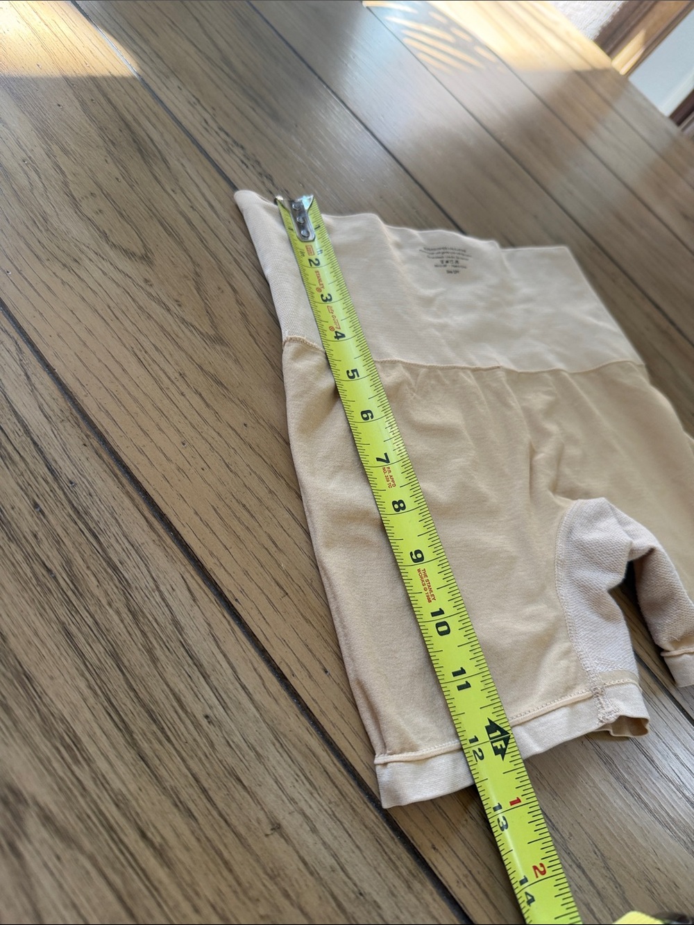 High Waisted Compression Pants Nude - Picture 10 of 11
